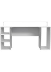 FORTE, Gamingtisch &raquo;Tezaur&laquo; wahlweise mit RGB-Beleuchtung, wei&szlig;, B/H/T: 160 cm x 91 cm x 72 cm, wei&szlig;