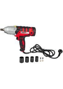 Br&uuml;der Mannesmann Br&uuml;der Mannesmann Werkzeuge, Schlagschrauber, rot-schwarz, Einfacher und sicherer Radwechsel durch begrenztes Anzug-Drehmoment