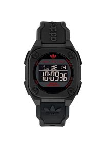 adidas originals, Damen, Chronograph &raquo;CITY TECH FOUR&laquo; Quarzuhr, Armbanduhr, Herrenuhr, Damenuhr, Datum, Stoppfunktion, digital, schwarz, schwarz, 
