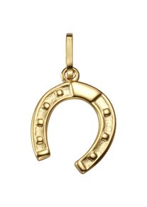 Firetti , Jungen,Kinder , Kettenanhänger »Schmuck Geschenk Gold 333 Halsschmuck Anhänger für Halskette Hufeisen« () , gelbgoldfarben ,...