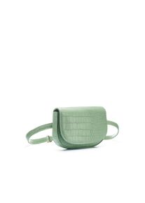 Lascana , Bauchtasche »Gürteltasche«, in Kroko-Optik, CrossBody, Brusttasche, Hüfttasche VEGAN , grün