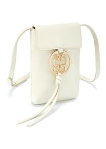 Lascana , Umhängetasche »Handytasche«, mit Zierschnalle, Minibag, Crossbody Bag VEGAN , offwhite