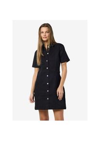 Noisy may , Jeanskleid »NMNISA S/S SLIM DENIM DRESS VI526BL NOOS« , Black , N-Gr , S (36) -N-Gr , S (36) , Kurzes Denim Kleid von Noisy may