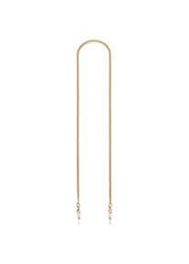 Bruno Banani , Juegendliche , Brillenkette »Schmuck Geschenk - Perfekt zu Brille und Sonnenbrille« als Maskenkette tragbar , gelbgoldfarben ,...