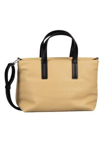 Tom Tailor , Shopper »Thessa«, aus glattem Kunstleder mit leichter Wattierung in geometrischen Styles , gelb