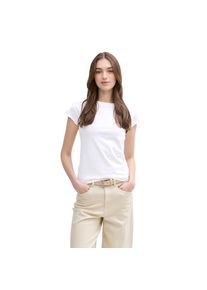Tom Tailor Denim , T-Shirt, mit Raglan Ärmeln , white , XXL (44) , XXL (44) , T-Shirt von Tom Tailor Denim