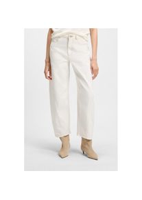 BOSS Orange, Damen, Webhose &raquo;TBaloon Premium Damenmode&laquo; mit Ballon-Bein, Open White 118, N-Gr, 46 -N-Gr, Open White 118, Barrel Leg Hose von BOSS 