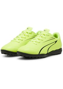 Puma , Fußballschuh »VITORIA TT JR«, für synthetische Hartplätze , Electric Lime-Puma Black , 34 , 34 , Obermaterial aus Synthetik