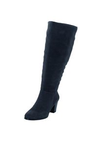 sheego , Weitschaftstiefel , jeansblau , 40 , 40