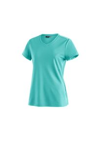 Maier Sports , Funktionsshirt »Trudy«, Damen T-Shirt, Kurzarmshirt für Wandern und Freizeit , rauchtürkis , 40 , 40 , Funktionales T-Shirt mit...