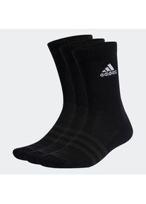 adidas Performance , Funktionssocken »CUSHIONED CREW SOCKEN, 3 PAAR«, (3 Paar) , Black / White , XXL (49/51) , XXL (49/51) , Socken mit recycelten...