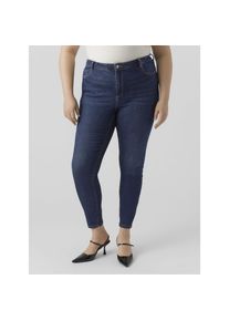 Vero Moda Curve , Skinny-fit-Jeans »VMPHIA HR SKINNY J GU3113 CURVE NOOS« , Dark Blue Denim , Länge 32 , 48 -Länge 32 , 48 , Skinny-fit-Jeans mit...