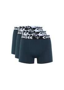Chiemsee, Damen, Retro Boxer, Dark Blue-Dark Blue, 3XL (64/66), Dark Blue-Dark Blue, 3er Pack