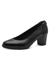 Tamaris , Pumps, Trichterabsatz, Abendschuh, Festtagsschuh in zeitloser Optik , schwarz , 42 , 42 , Eleganter Pumps in klassischer Optik