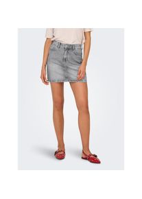 Only , Jeansrock »ONLSTELLA SHORT SKIRT DNM AZG NOOS« , Light Grey Denim , M (38) , M (38) , Minirock von Only