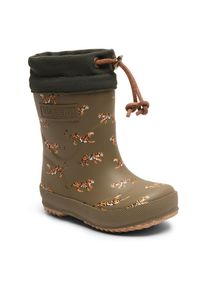 bisgaard , Gummistiefel »thermo rubber«, Winterstiefel, Regenstiefel, Matsch Schuh mit Zugkordel , safari , 28 , 28 , Warmfutter Gummistiefel von...