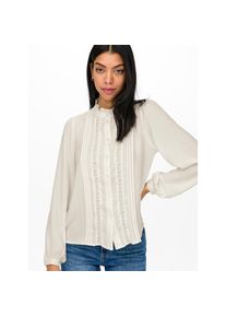 Jacqueline de Yong JDY , Rüschenbluse »ELLIS L/S LACE SHIRT WVN NOOS« , Cloud Dancer , 36 , 36 , Bluse von JDY