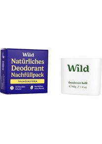 Wild Deodorant Refill Thunderstorm deodorant stick Deodorants Men 40 g