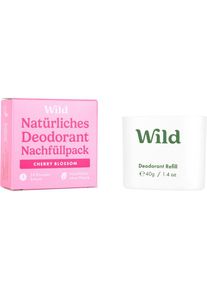 Wild Deodorant Refill Cherry Blossom deodorant stick Deodorants Women 40 g