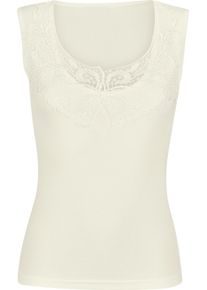 w&auml;schepur Dames Blazershirt in champagne ,maat 40, Witt, 50% Katoen, 50% Modal