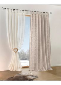 HEINE HOME unisex Dekostore in offwhite ,Gr&ouml;&szlig;e 225x290 cm, Witt, 100% Polyester