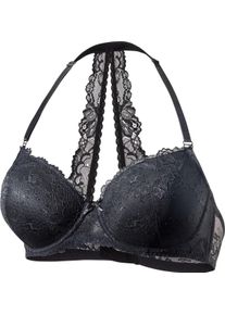 Lascana Damen Neckholder-BH in schwarz ,Gr&ouml;&szlig;e 95D, Witt, 91% Polyamid, 9% Elasthan