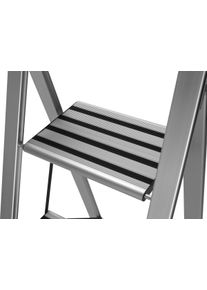 unisex Klapptritt in silberfarben ,Gr&ouml;&szlig;e 0, WITT, 95% Aluminium, 5% Kunststoff