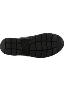 Waldl&auml;ufer Dames Sneaker voor zeer stevige voeten in zwart ,maat 7, Witt, 55% Nubuckleer, 27% Textiel, 18% Lakleer