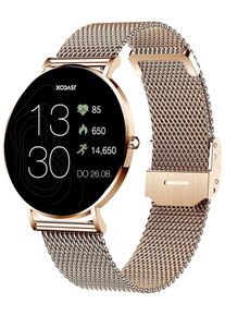XCOAST SIONA 2 Smartwatch Sportuhr Fitnessuhr Fitness-Tracker 42mm roségold