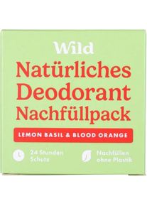 Wild Deodorant Deodorantverpakking Citroen Basilicum & Bloedsinaasappel Dames 40 g
