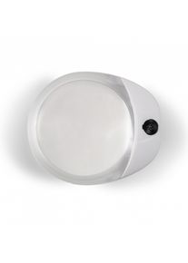 Bright-field magnifier with LED illumination and 10x magnification, re