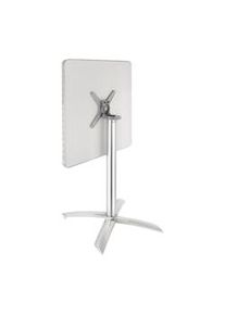 Mesa quadrada com dobradiças, aço inoxidável 600mm. Bolero CG838