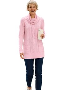 Damska Dlh&yacute; pul&oacute;ver, na&scaron;it&eacute; vreck&aacute; Hortenzia veľkosť 56