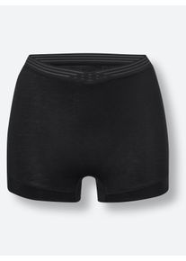 wäschepur Dames Panty in zwart ,maat 36/38, Witt, 95% Modal, 5% Elastan
