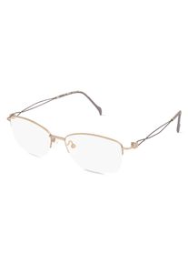 Fielmann COMFORT 128 CL Vrouwen Bril, Goud lila