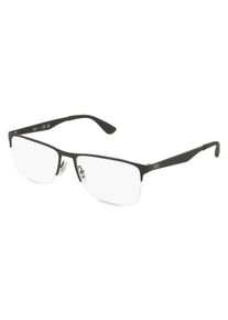 Ray-Ban RX6335 Mannen Bril, zwart