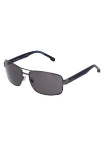 Carrera 8063/S Mannen Zonnebril, Zilver zwart