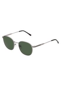 Lacoste L251S Unisex Zonnebril, Zilver mat