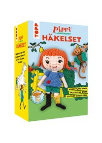 TOPP Ganseforth:Pippi Langstrumpf - Das offi, Handarbeitsset, Mehrfarbig