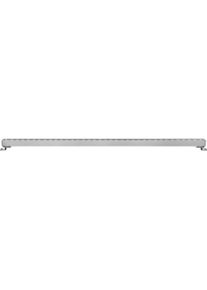 NOVA LUCE, Gartenbeleuchtung, WALL WASHER LED Wandstrahler Nickel 15W IP67 Warmweiss 100x2,5x3,5cm 9011102 (IP67)