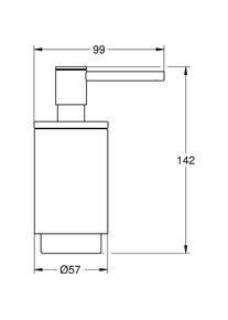Grohe, Seifenspender + Seifenschale, Selection Seifenspender