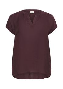 Kaffe CURVE Dames Blouse 'KCAlia' aubergine M-L