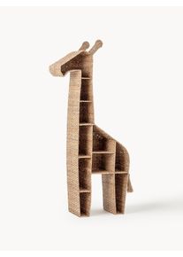 Bloomingville Mini Regał z trawy bankuan Kalu Beżowy Wł&oacute;kna naturalne S 46 x W 148 cm