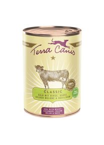 Terra Canis CLASSIC Kalb mit Hirse 6x400g
