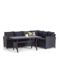 Salon de jardin avec banquette d'angle RIBE