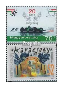 Ungarn 5123,5134 (kompl.Ausg.) gestempelt 2006 Hungaroring, Weihnachte