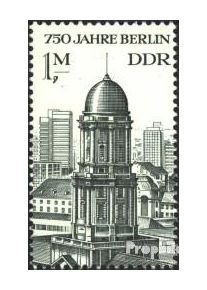 DDR 3027 (kompl.Ausgabe) gestempelt 1986 750 Jahre Berlin