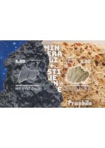 Kroatien Block78 (kompl.Ausg.) postfrisch 2020 Mineralien und Steine