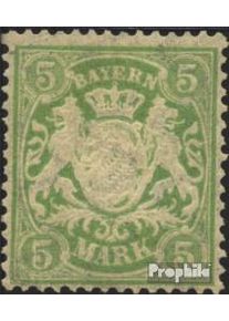 Bayern 70 gestempelt 1900 Staatswappen