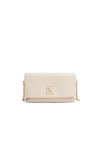 Tommy Hilfiger , Umhängetasche »TH MODERN MINI CROSSOVER«, Damen Minibag, Crossbag, Clutch mit edlem TH-Logoemblem , beige